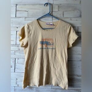 Vintage Y2k 2000s Sleepwear California Dreamin Hippie Bus Voltswagon Sz XL Yello